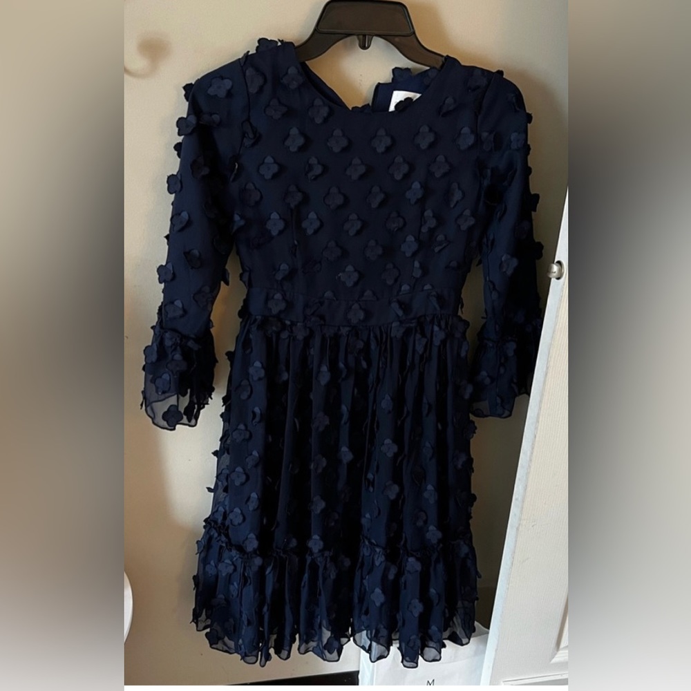 Dainty Jewells - Girls Navy Blue Dress Size XL